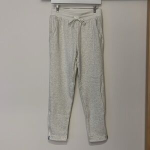 NWOT Athleta | Cozy Karma Zip Pant | Fog Gray Heather | Size S